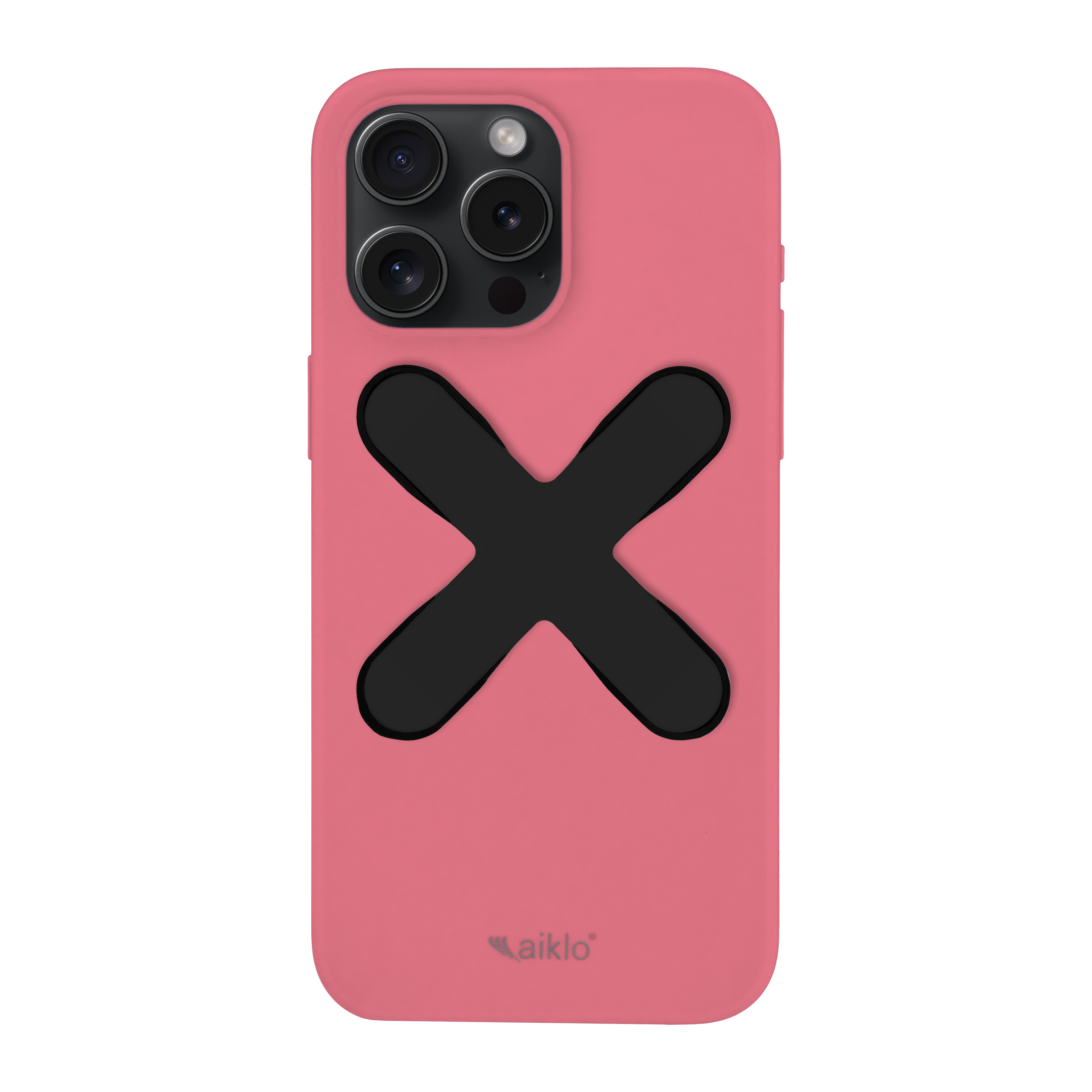 Funda Rosa & Grip Negro