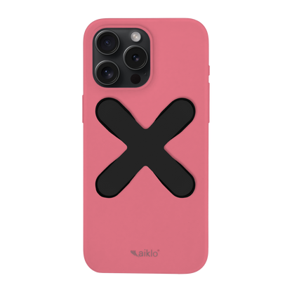 Funda Rosa & Grip Negro