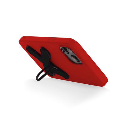 Red Case & Black Grip