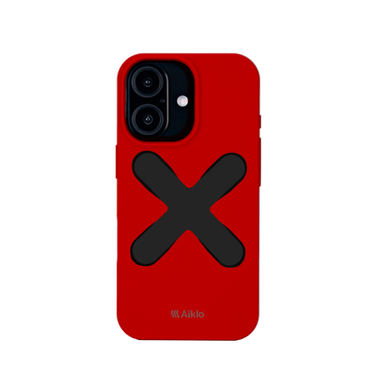 Red Case & Black Grip