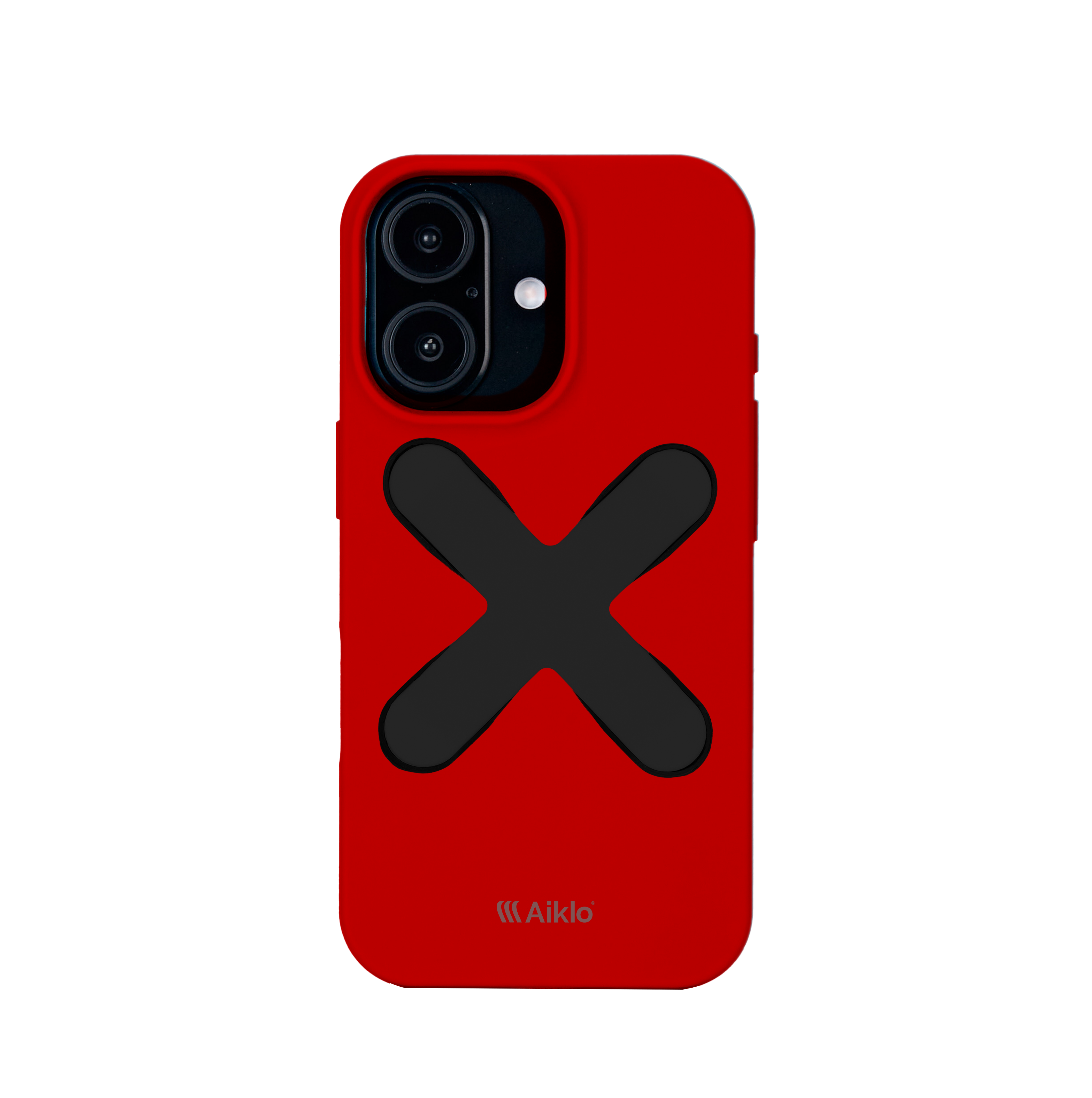 Red Case & Black Grip