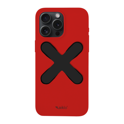 Red Case & Black Grip