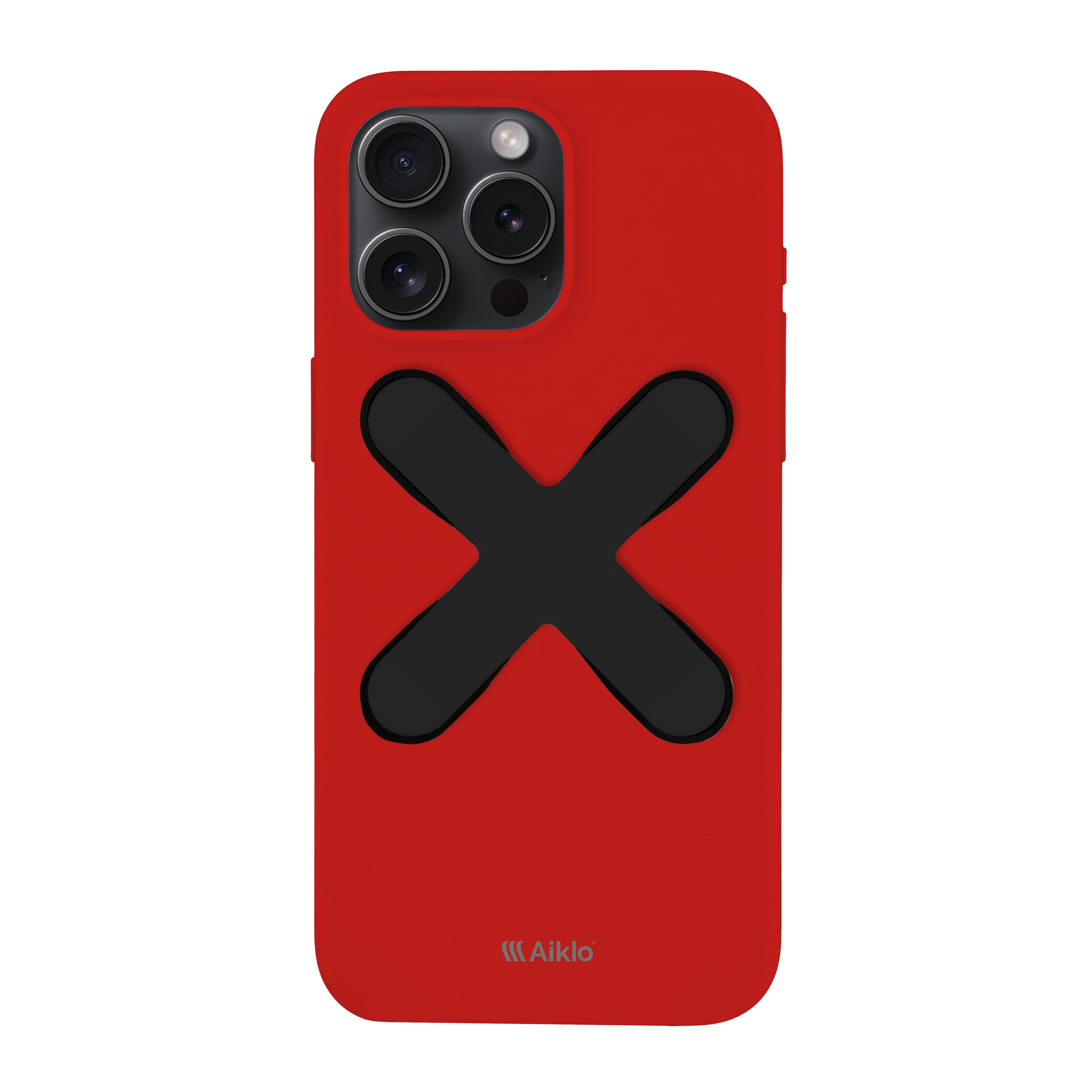 Funda Roja & Grip Negro