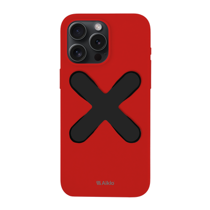 Red Case & Black Grip