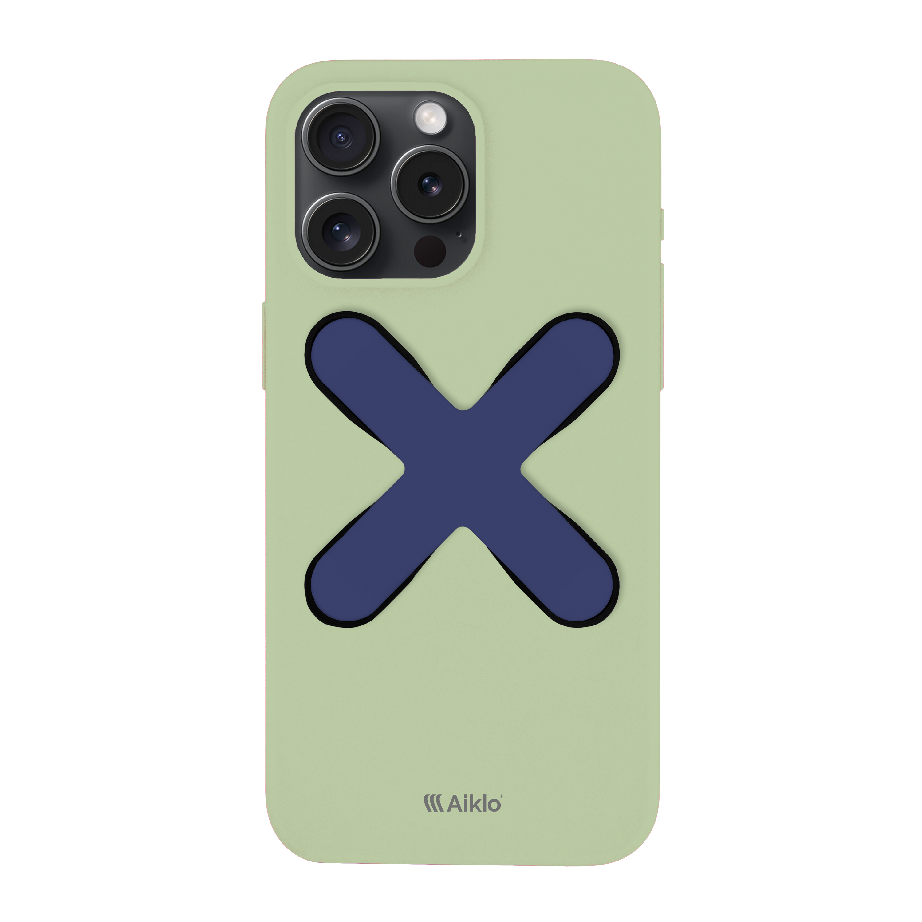 Funda Verde & Grip Azul