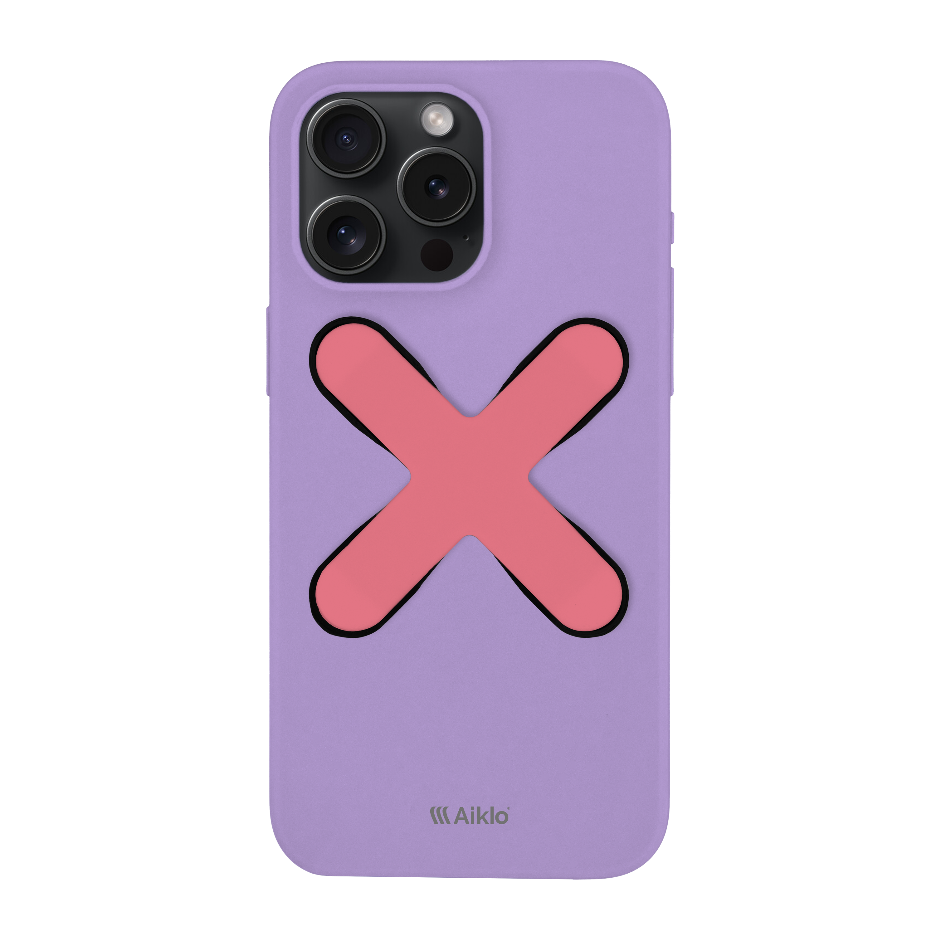 Funda Lila & Grip Rosa
